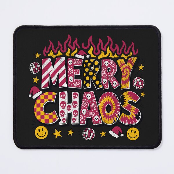 Item preview, Merry Chaos Retro Christmas designed and sold by AwesomeBeyondLimits.