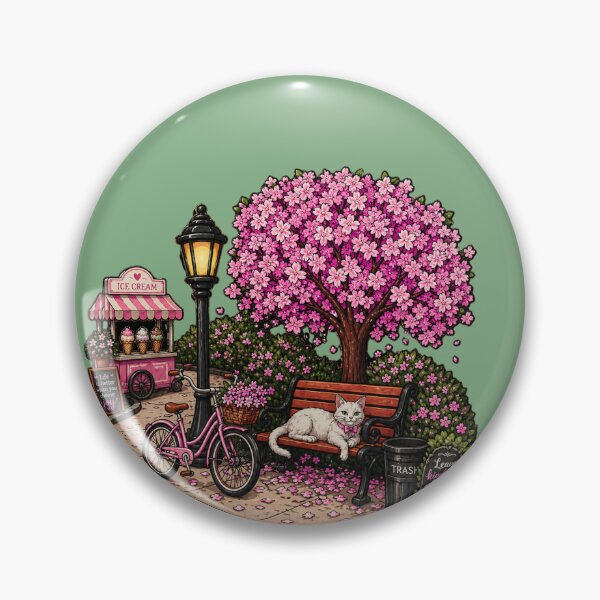 Item preview, Florece donde estés – Diseño estético de gatos de Spring Park designed and sold by Aimetoi.