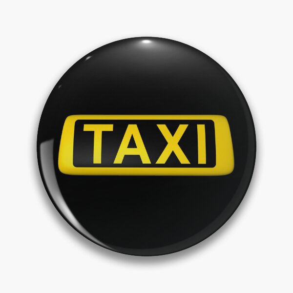 Item preview, taxi driver sign in black and yellow designed and sold by portrait4you.