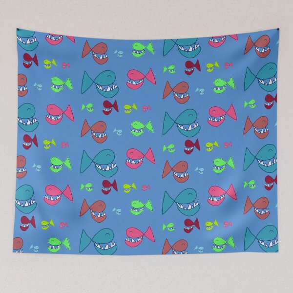 Item preview, SMILING FISH - HERD OF SMILING FISH designed and sold by NYWA-ART.