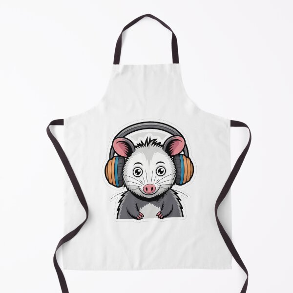 Item preview, Possum in Headphones designed and sold by NiftyWrx.