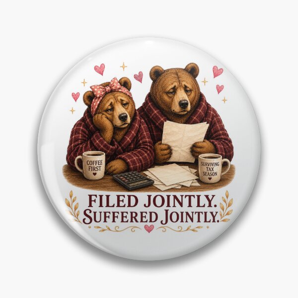 Item preview, Funny Tax Season Married Couple  Humor Gift designed and sold by Gentlestate.
