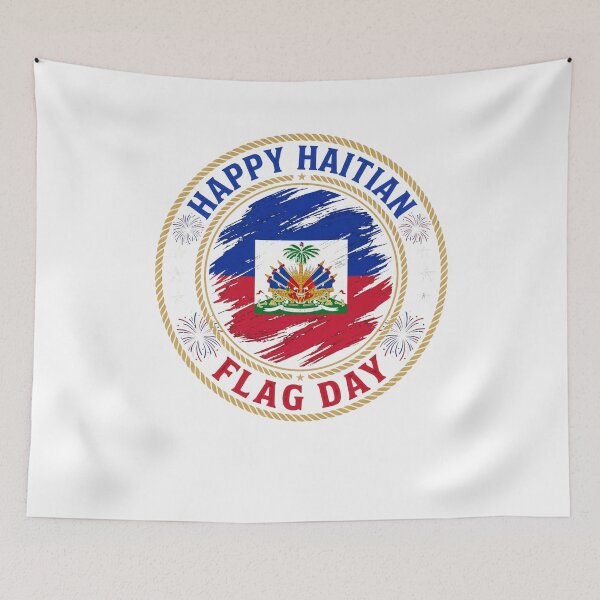 Item preview, Happy Haitian Flag Day Haitian Pride National Celebration designed and sold by SofenArt.