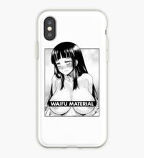 Naruto - Hinata Waifu Material iPhone Case