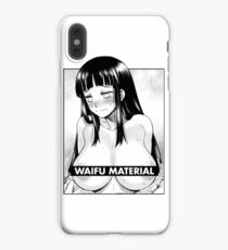 Naruto - Hinata Waifu Material iPhone XS Max Case
