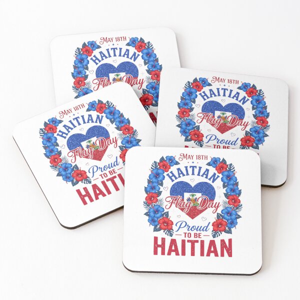 Item preview, May 18th Haitian Flag Day Proud To Be Haitian Haiti Heritage Pride designed and sold by SofenArt.