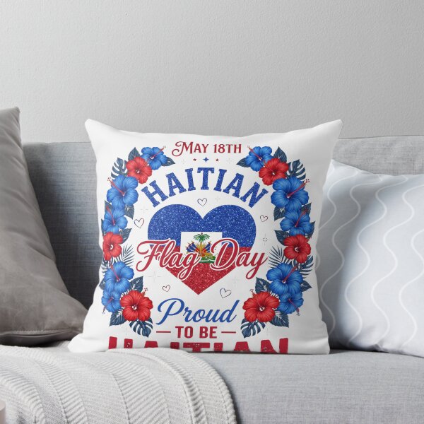 Item preview, May 18th Haitian Flag Day Proud To Be Haitian Haiti Heritage Pride designed and sold by SofenArt.