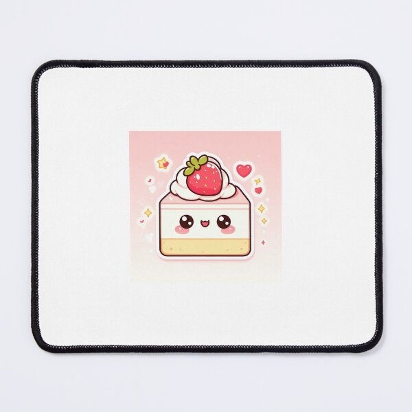 Item preview, Strawberry Shortcake Kawaii Sticker designed and sold by PastelPawsArt.