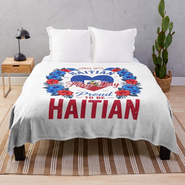 Item preview, May 18th Haitian Flag Day Proud To Be Haitian Haiti Heritage Pride designed and sold by SofenArt.