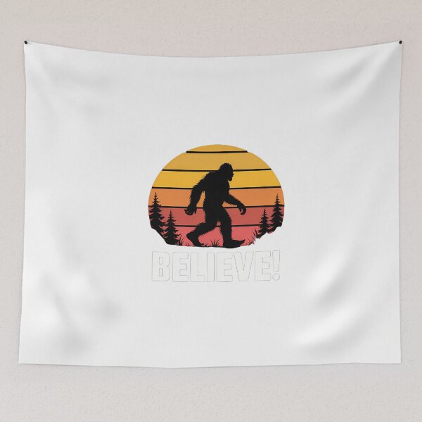 Item preview, Believe in Bigfoot Sunset designed and sold by NiftyWrx.