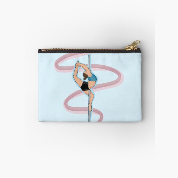 Item preview, Pole dancer artwork in pink and blue designed and sold by BaRozen.