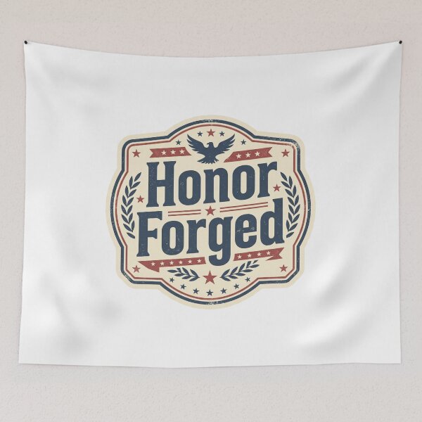 Item preview, Honor Forged | Vintage Patriot Art designed and sold by atwalstore1992.