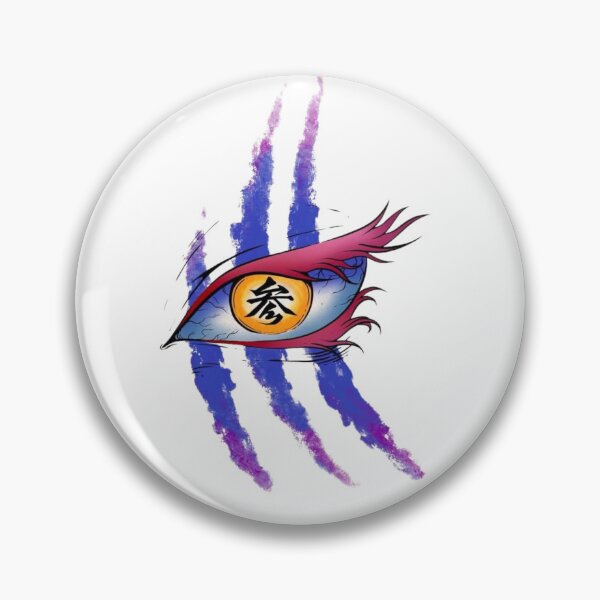Item preview,  Fierce Purple Claw Slash with Glowing Eye Dark Fantasy Predator Art designed and sold by Mr-MC-kitty.