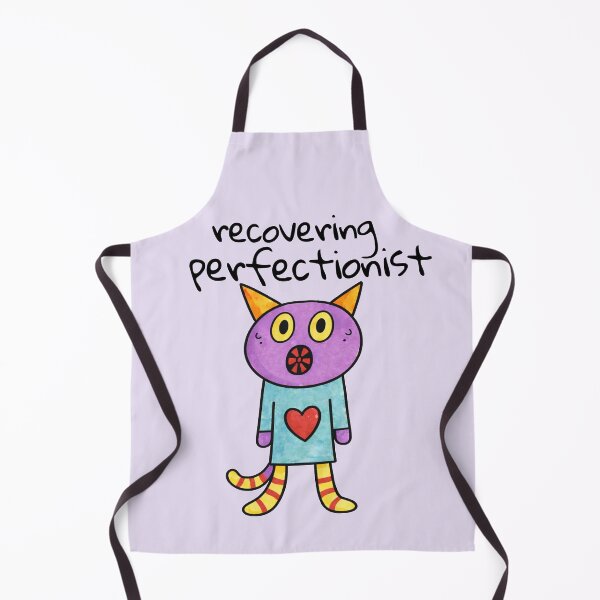 Item preview, Recovering Perfectionist Cute Anxiety Cat designed and sold by SoftBeing.