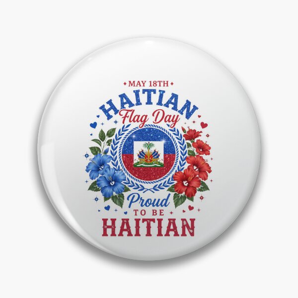 Artikelvorschau, 18. Mai – Tag der haitianischen Flagge – Stolz auf das haitianische Nationalerbe entworfen und verkauft von SofenArt.
