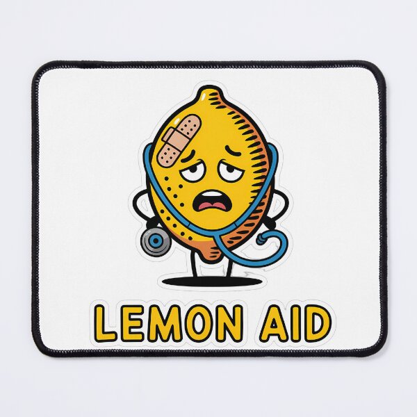 Item preview, Lemon Aid Puns designed and sold by NiftyWrx.