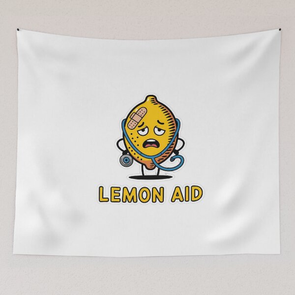 Item preview, Lemon Aid Puns designed and sold by NiftyWrx.