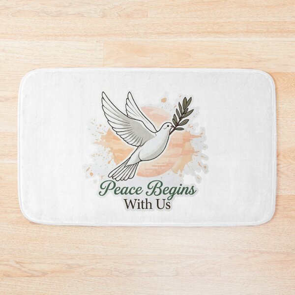 Item preview, Peace Begins With Us Dove Shirt World Peace Day Gift Inspirational Nature Lover Tee designed and sold by Sky-bully.