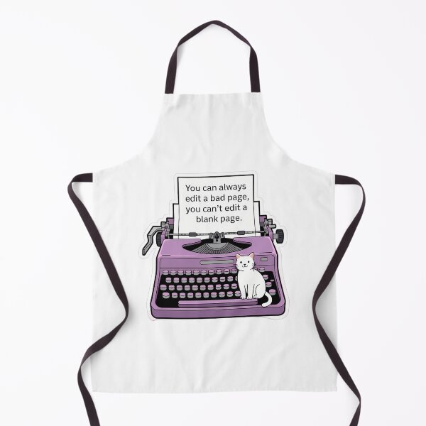 Item preview, Cat on Typewriter Quote designed and sold by NiftyWrx.