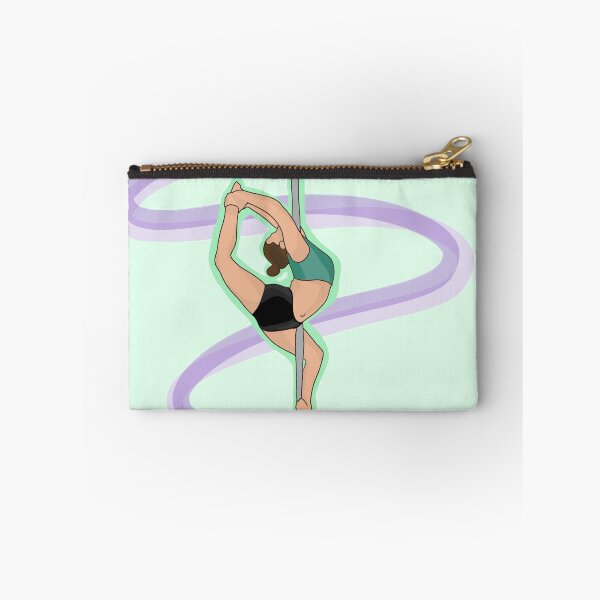Item preview, Pole dancer artwork in green & purple  designed and sold by BaRozen.