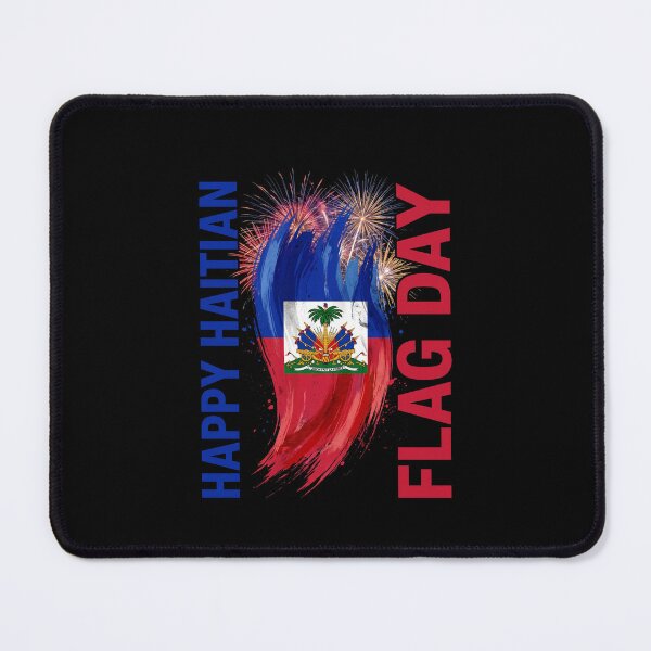Item preview, Happy Haitian Flag Day Haitian Pride Patriotism designed and sold by SofenArt.