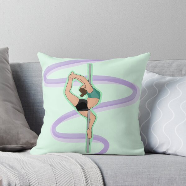 Item preview, Pole dancer artwork in green & purple  designed and sold by BaRozen.