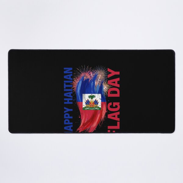 Item preview, Happy Haitian Flag Day Haitian Pride Patriotism designed and sold by SofenArt.