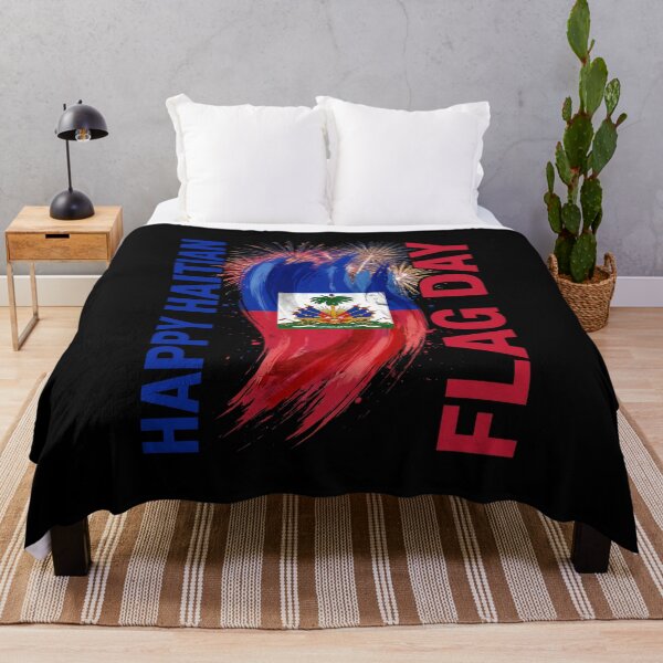 Item preview, Happy Haitian Flag Day Haitian Pride Patriotism designed and sold by SofenArt.