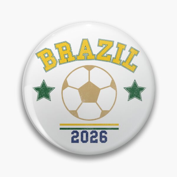 Item preview, Brasil 2026 — Camiseta de fútbol vintage designed and sold by C & T ArtLab.