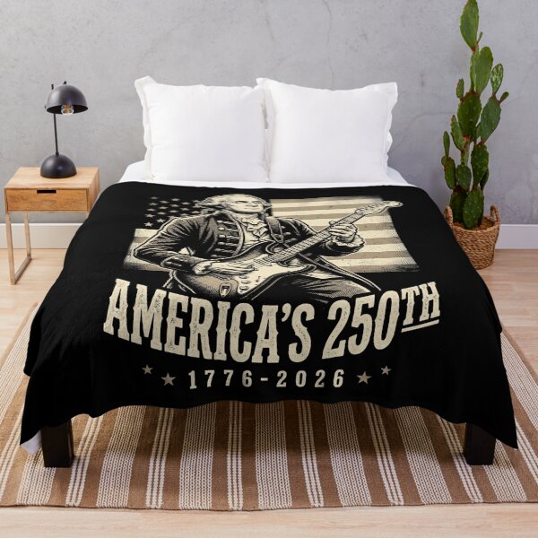 Item preview, Americas 250th 1776 2026 Colonial Patriot Guitar Tee designed and sold by SofenArt.