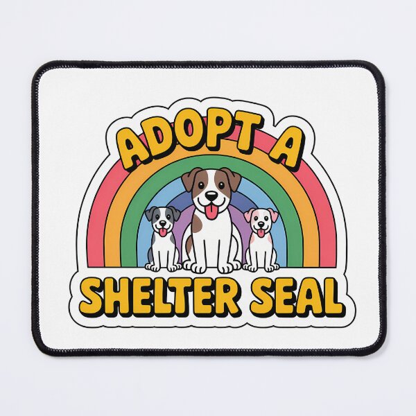 Item preview, Adopt a Shelter Seal designed and sold by NiftyWrx.