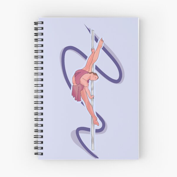Item preview, Pole dancer artwork in purple  designed and sold by BaRozen.