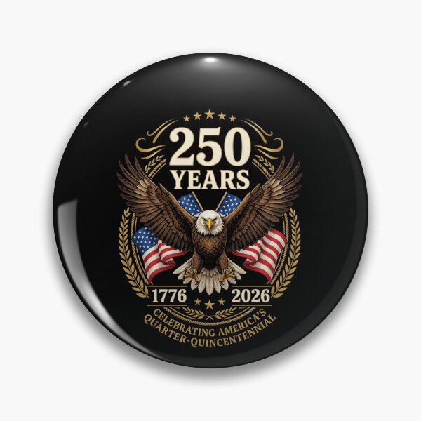 Item preview, 250 Years America Eagle 1776 2026 Quarter Centennial designed and sold by SofenArt.