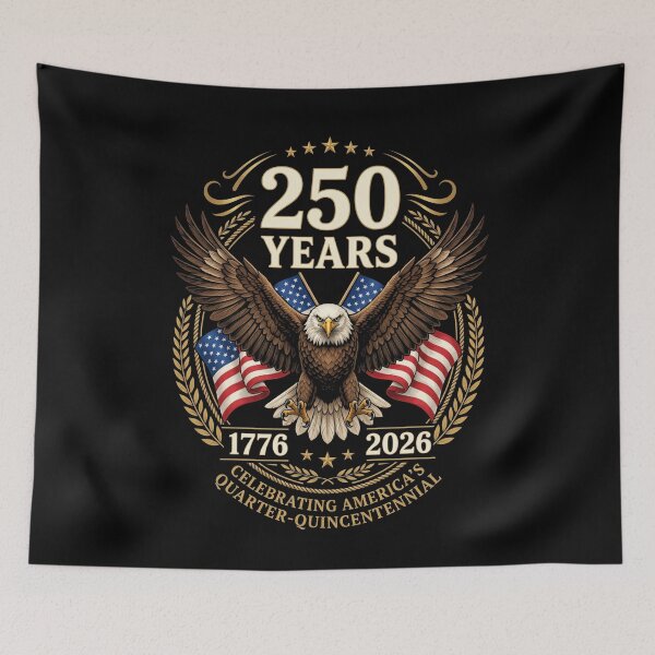 Item preview, 250 Years America Eagle 1776 2026 Quarter Centennial designed and sold by SofenArt.