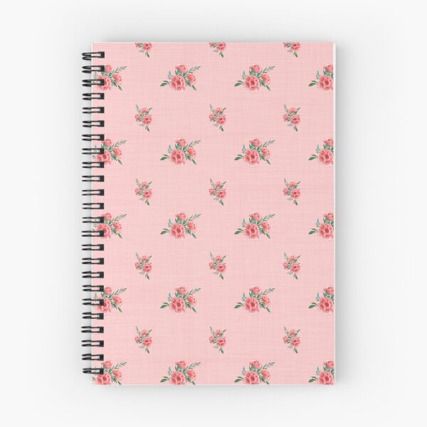 Item preview, Charming rose pattern with pink background designed and sold by studiodrchicken.