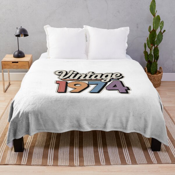 Item preview, VINTAGE 1974 Retro Text designed and sold by NiftyWrx.