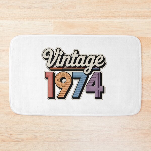 Item preview, VINTAGE 1974 Retro Text designed and sold by NiftyWrx.