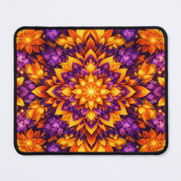 Item preview, Luminous floral symmetry designed and sold by Sigtrix.