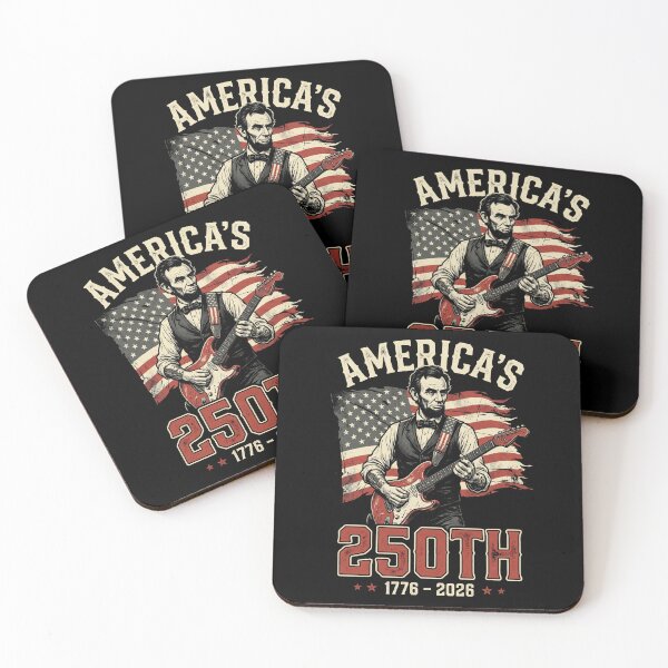Item preview, Americas 250th 1776 2026 Vintage Patriot Guitar Tee designed and sold by SofenArt.