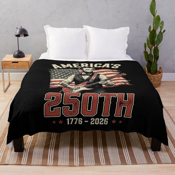 Item preview, Americas 250th 1776 2026 Vintage Patriot Guitar Tee designed and sold by SofenArt.