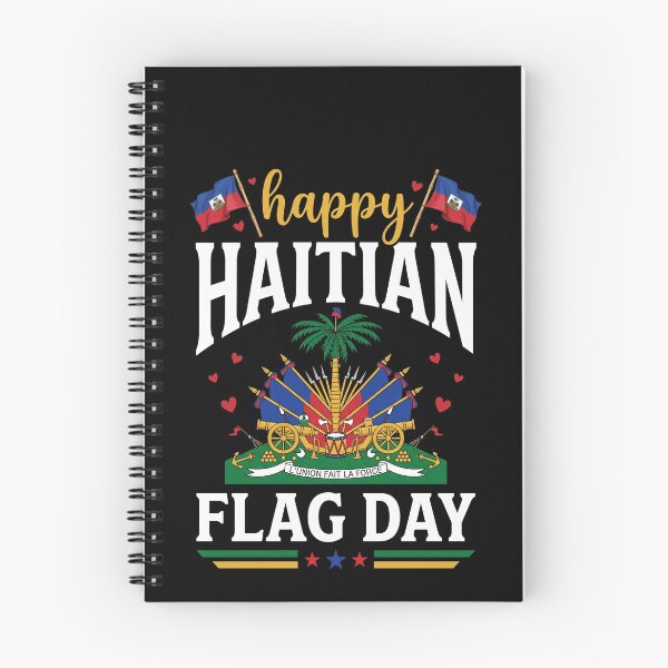 Item preview, Happy Haitian Flag Day Haiti Crest Flags May 18 Tee designed and sold by SofenArt.