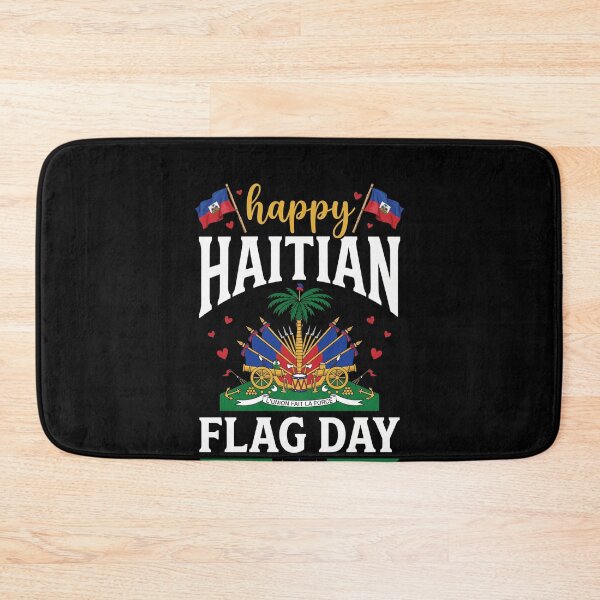 Item preview, Happy Haitian Flag Day Haiti Crest Flags May 18 Tee designed and sold by SofenArt.