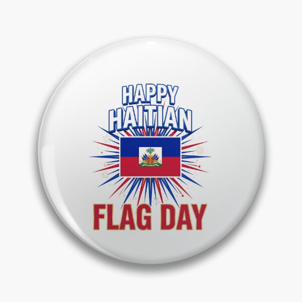 Artikelvorschau, Alles Gute zum Tag der haitianischen Flagge! Feier des haitianischen Stolzes und des haitianischen Kulturerbes! entworfen und verkauft von SofenArt.