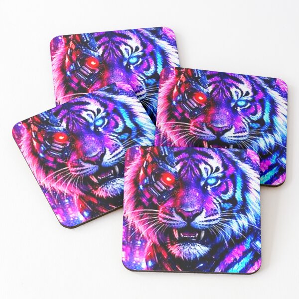 Item preview, Neon Tiger: Predator of Cyber City designed and sold by Neo Tokio.