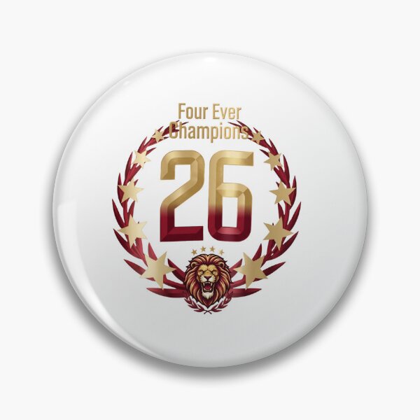 Item preview, Four Ever Champion 2026 – Galatasaray Fan Design, Lion Pride Celebration designed and sold by sahbender.