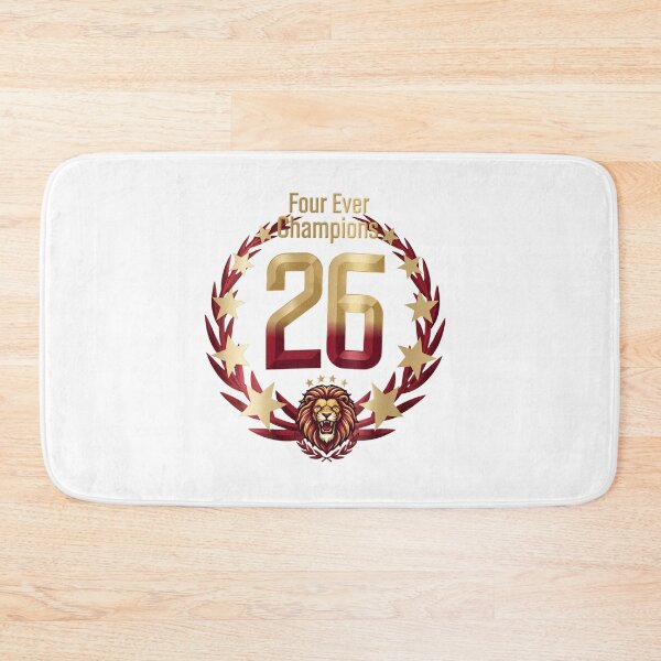 Item preview, Four Ever Champion 2026 – Galatasaray Fan Design, Lion Pride Celebration designed and sold by sahbender.