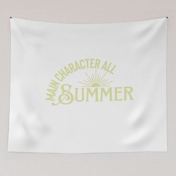 Item preview, Main Character Energy Summer - Retro Aesthetic Sun Typography designed and sold by KaBaRen.