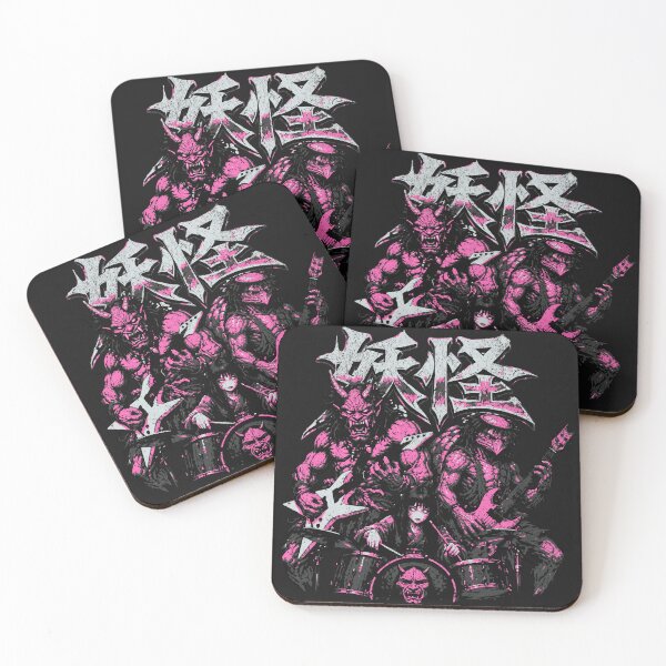 Item preview, Japanese Yokai Heavy Metal Band designed and sold by AwesomeBeyondLimits.