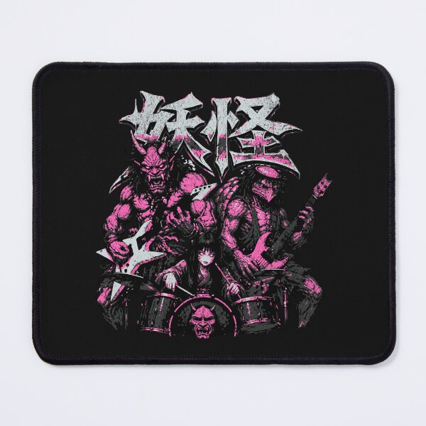 Item preview, Japanese Yokai Heavy Metal Band designed and sold by AwesomeBeyondLimits.