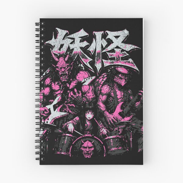 Item preview, Japanese Yokai Heavy Metal Band designed and sold by AwesomeBeyondLimits.
